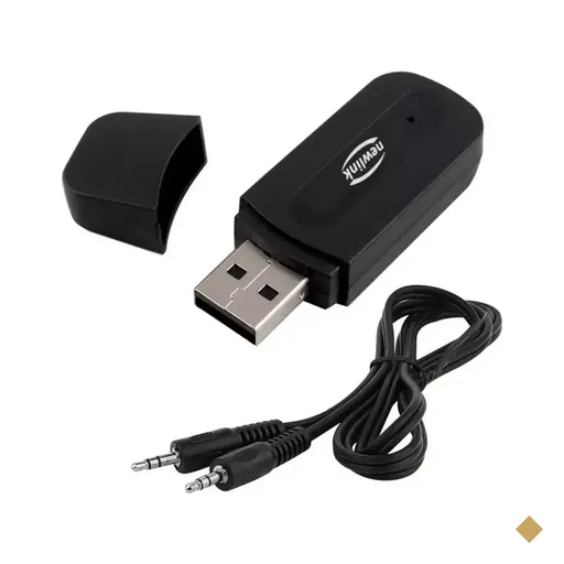 Adaptador Receptor de Áudio Bluetooth - Newlink