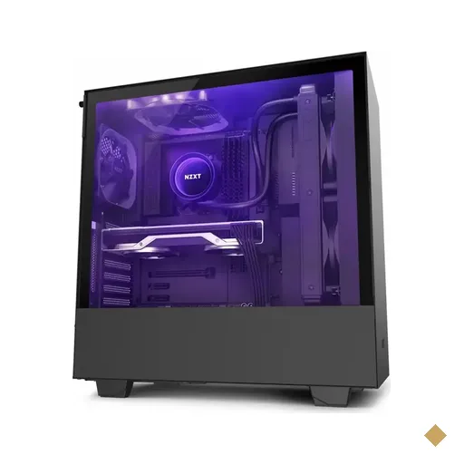 Gabinete NZXT H510i Matte Black, Lateral em Vidro Temperado, Mid Tower Preto