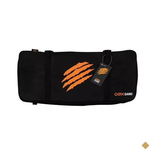 Mochila OEX Brass BK105 Preta/Laranja