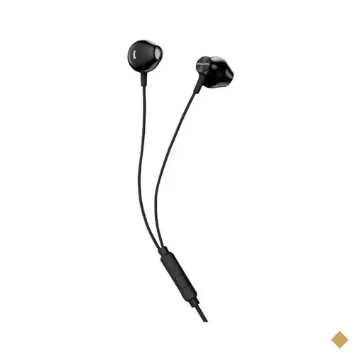 Fone de Ouvido Philips TAUE101BK/00 Intra-Auricular Com Microfone P2 Preto
