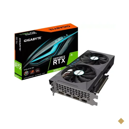 Placa de Vídeo Gigabyte GeForce RTX 3060 Ti EAGLE OC 8GB GDDR6 256-bit PCI-E…