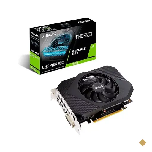Placa de Vídeo ASUS GeForce GTX 1650 Phoenix OC Edition 4GB GDDR6 128-bit…