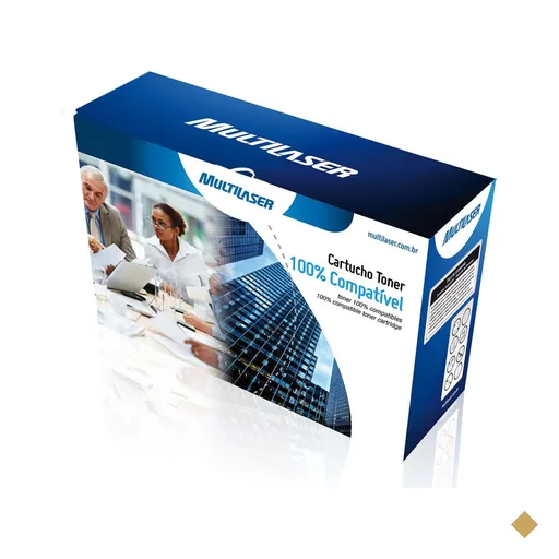Cartucho Toner Compatível Com Impressoras HP Mod. 02612A Pr Multi - CT12A