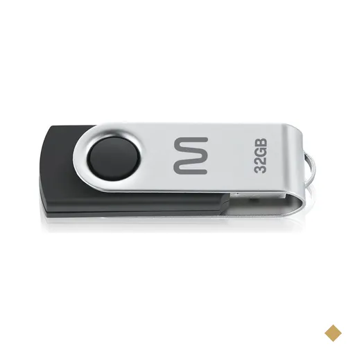 Pen Drive Twist 32GB USB Leitura 10MB/s e Gravação 3MB/s Preto Multilaser -…