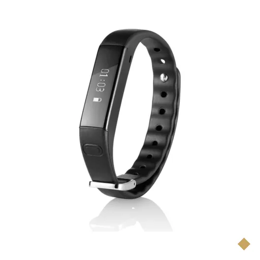 Pulseira Active Slim com Bluetooth Alarme Monitor Cardíaco e de Sono Preto…