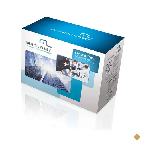 Cartucho Toner Compatível Com Impressoras HP Multilaser - CT050U
