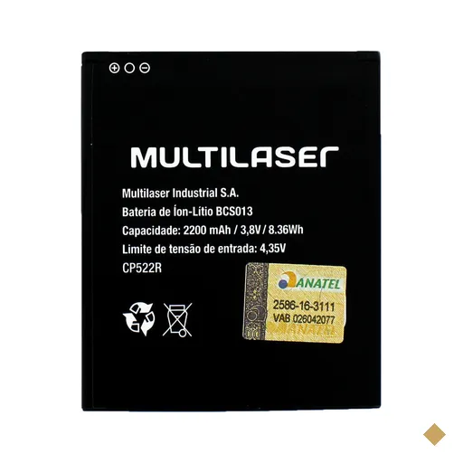 Bateria Bcs013 P/ Smartphone Ms50 4G (P9013/14) - PR061