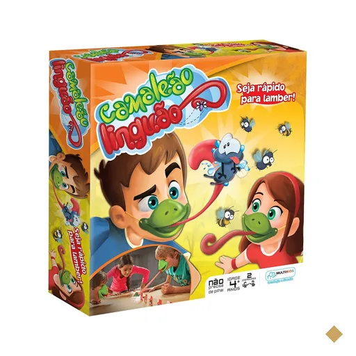 Jogo Camaleão Linguão Multikids - BR426