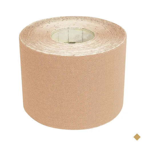 Fita Kinésio Muscle Fix 5x500cm Rolo Bege Multi Saúde - HC041