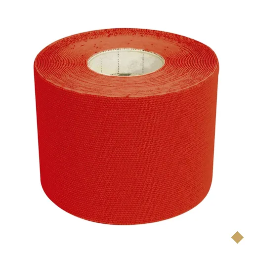 Fita Kinésio Rolo 5cmx5m Vermelha Multi Saúde - HC043