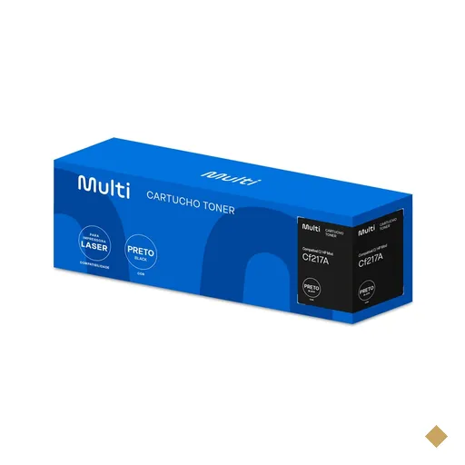 Cartucho Toner Compatível C/ Hp Mod. Cf217A Multilaser - CT008