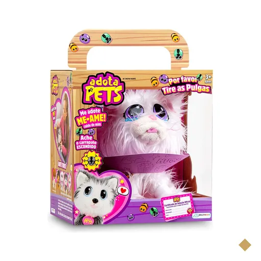 Adota Pets Snow com Acessórios Indicado para +3 Anos Multikids - BR1069