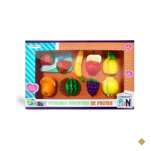 Creative Fun Feirinha Divertida Frutas Multikids - BR1112