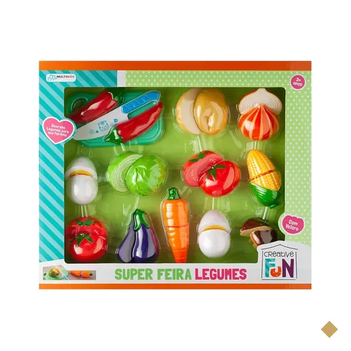 Super Feira Legumes Creative Fun Multikids - BR1110