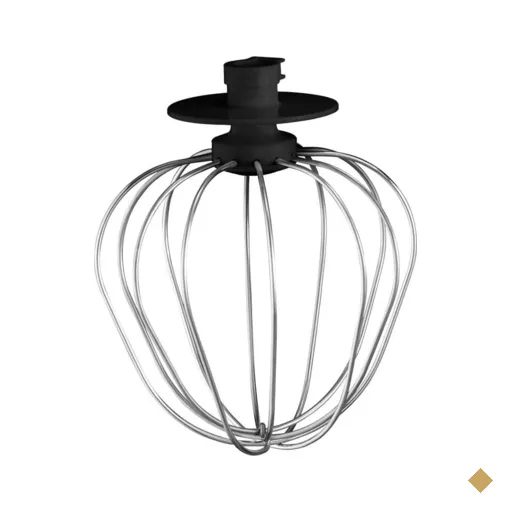 Batedor Multilaser em Aço Inox Clara Em Neve CE055/CE056 Preto - PR1009