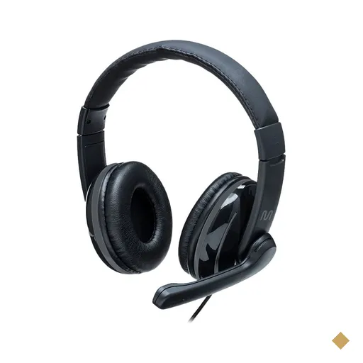 Headset Pro Conexão USB Mic e Cancelamento de Ruído Multi [Multilaser] - PH317