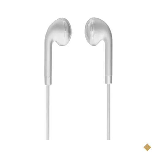 Fone de Ouvido Intra Auricular Branco Pulse - PH333