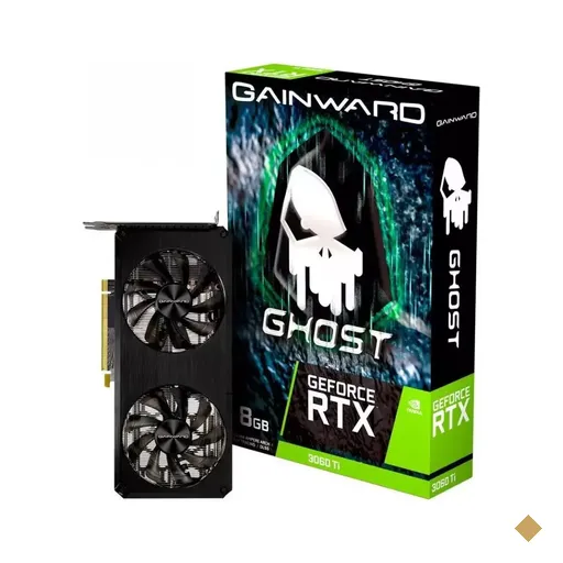 Placa de Vídeo Gainward GeForce RTX 3060 Ti Ghost 8GB GDDR6 256-bit PCI-E 4.0…