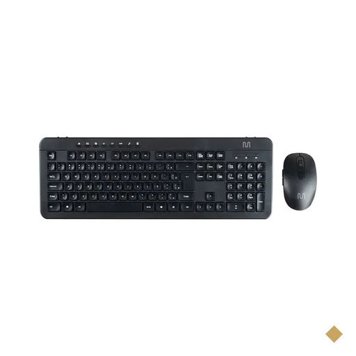 Kit Teclado e Mouse Sem Fio Multi (Multilaser) Recarregável Com Bateria 200mAh…