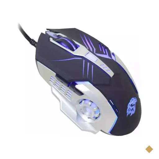 Mouse K-Mex Gamer MO-T436 Óptico 2400dpi LED USB
