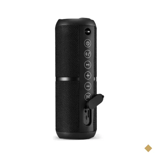 Pulse Wave 2 20w BT/AUX/SD/TWS IPX6 Preto - SP355OUT [Reembalado]