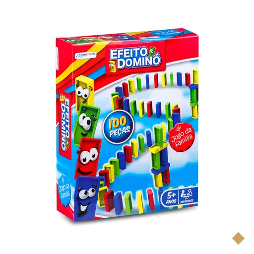 Jogo Efeito Dominó Multikids - BR1286OUT [Remanufaturado]