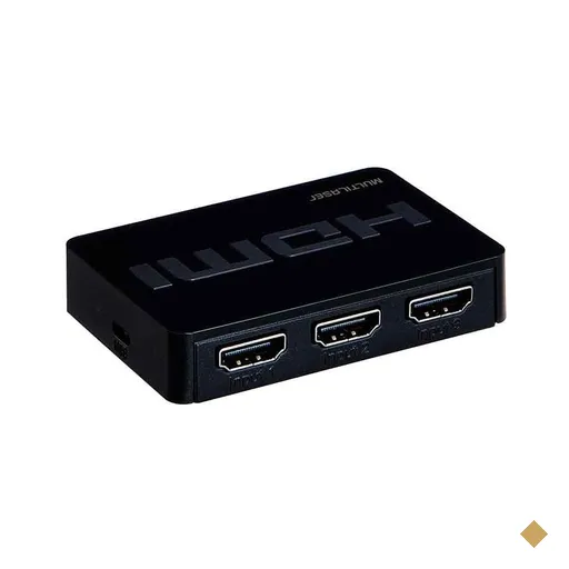 Switch HDMI 3 Entradas para 1 Saída Full HD com Controle Remoto - WI290OUT…