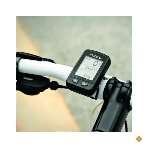 GPS Atrio Iron para Ciclismo Resistente à Água Recarregável Preto - BI091OUT…