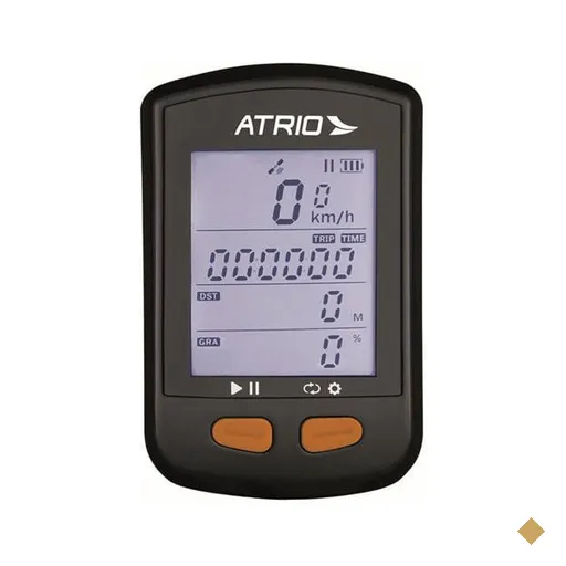 GPS Atrio Steel para Ciclismo Resistente à Água Recarregável Preto -…