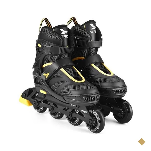 Patins Inline Regulável Tamanho 37-40 G Preto Atrio - ES307OUT [Reembalado]