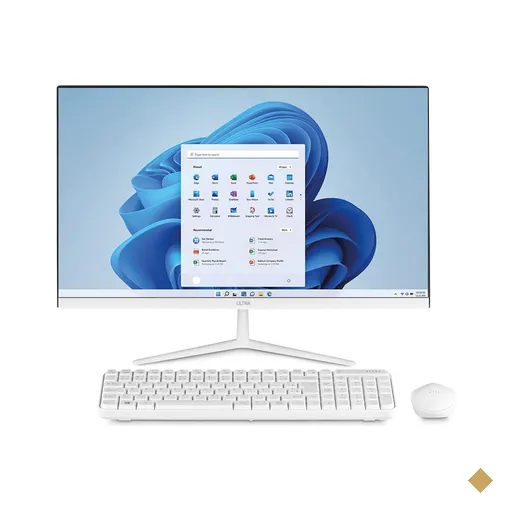 All in One, Windows 11 Home, Celeron 4GB 120GB SSD, Tela 23,8''FHD + Microsoft…