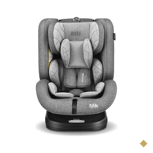 Cadeirinha Infantil para carro Artemis 0-36 Kgs Isofix 360° Cinza Multikids…