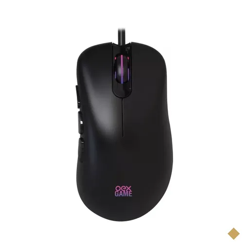 Mouse OEX Adrik MS321 Óptico 6400dpi LED RGB USB