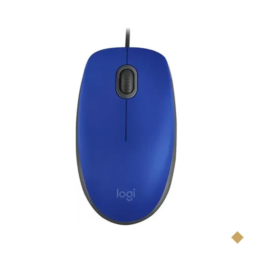 Mouse Logitech M110 Silent 1000dpi USB Azul