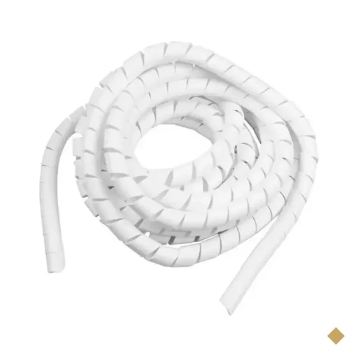 Organizador de Cabos Spiral 2m (19,1mm) 3/4 Branco - Hellermann
