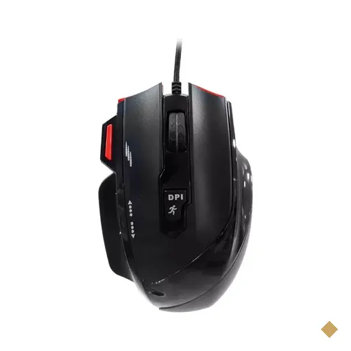 Mouse Hoopson Gamer GX-350+ Óptico 3200dpi LED USB