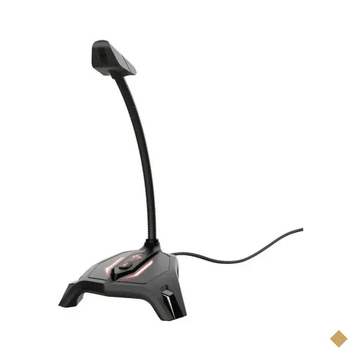 Microfone Streamer Trust Gaming GXT 215 Zabi LED USB