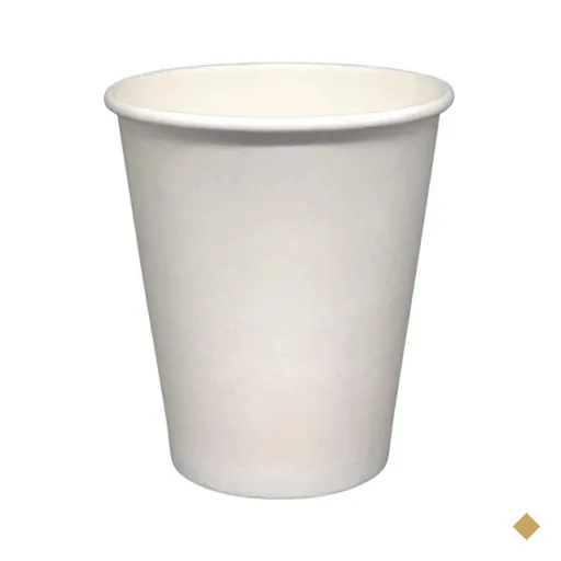 Copo de papel descartável, 210ml, Azevedo - PT 50 UN