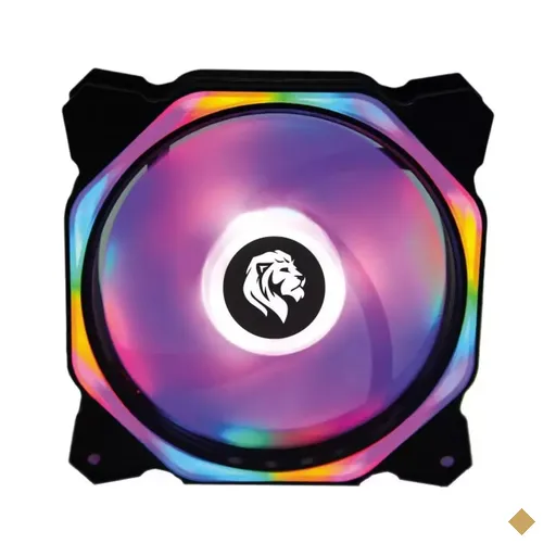FAN Cooler Hayom Master 120mm LED RGB Rainbow Estático FC1301