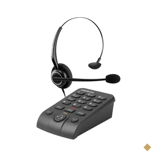 Telefone c/headset HSB50 Intelbras CX 1 UN