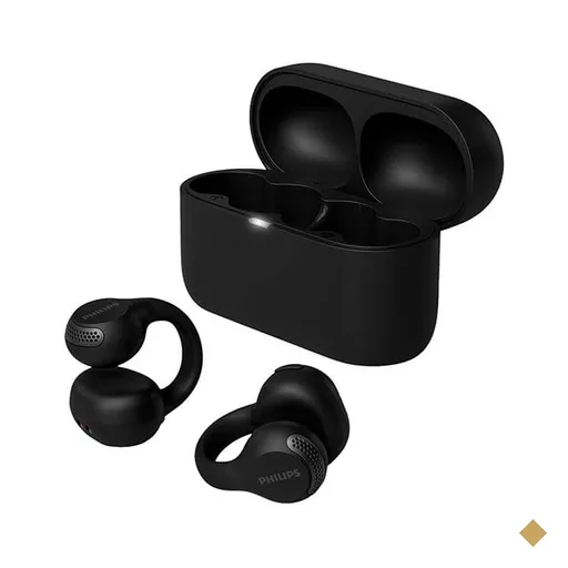 Fone de ouvido bluetooth com microfone, Preto, TAQ2000, 86679, Philips - CX 1 UN
