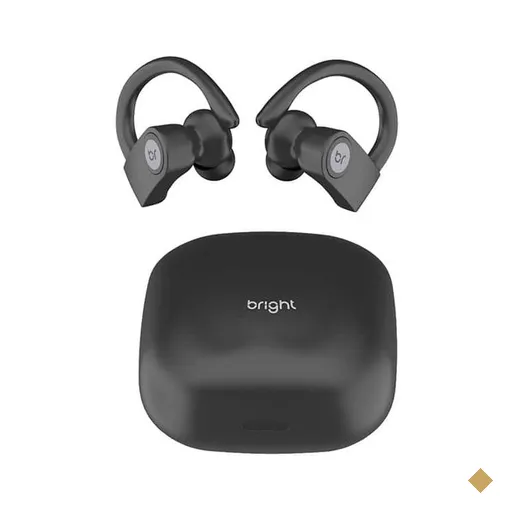 Fone de ouvido bluetooth Sport, Preto, FN575, Bright - BT 1 UN