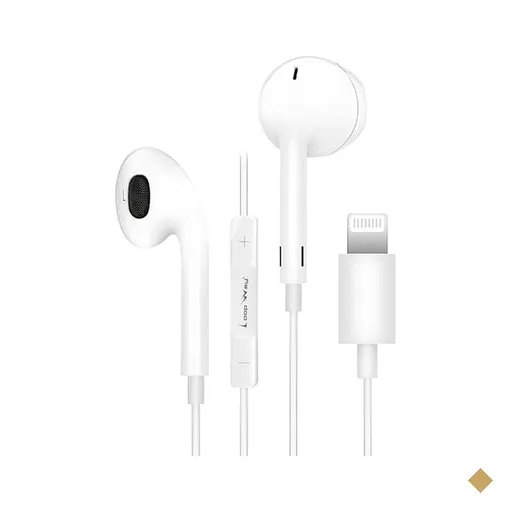 Fone de Ouvido para IPhone com Microfone, Lightning, Branco, R81, Loop Way - BT…