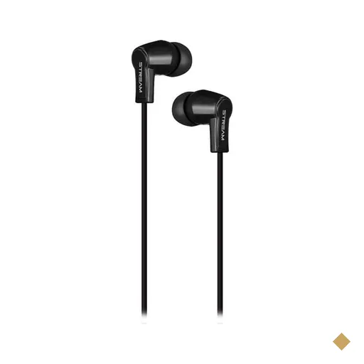 Fone de ouvido Intra 1,2m Preto EP12BK Elg CX 1 UN