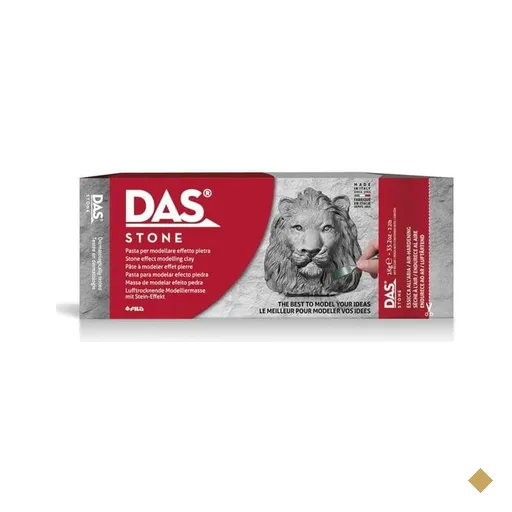 Massa Cerâmica Fria Efeito Pedra 1kg, 348200, DAS - PT 1 UN