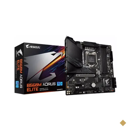 Placa Mãe Gigabyte B560M Aorus Elite (Intel B560/LGA 1200/M.2)