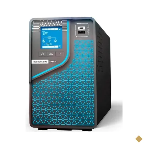 Nobreak Gamer Senoidal 2000va, 8 tomadas, bivolt, 0029601, SMS CX 1 UN