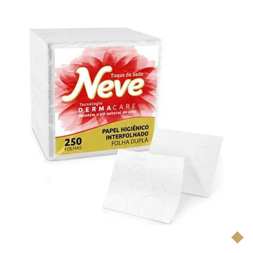 Papel higiênico branco interfolhado, Folha dupla, Neve, 30226267, Kimberly -…