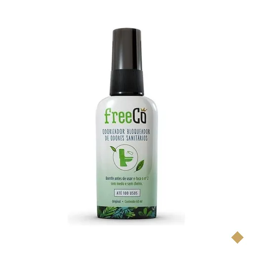 Bloqueador de Odor Sanitário FreeCô Original, Essência Capim-limão, 60ml…