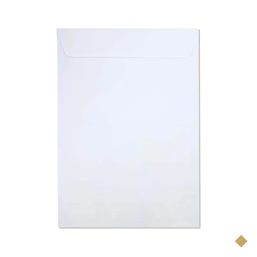 Envelope saco kraft branco 75gr 229x324 br-32 6963 Romitec CX 100 UN